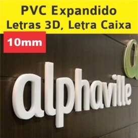 PVC EXPANDIDO 10MM - METRO -  BRANCO