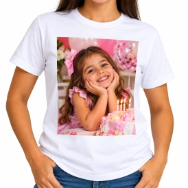 CAMISA DE POLIÉSTER PERSONALIZADA PARCIAL - PEITO A4 - XG E XGG