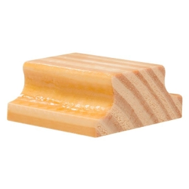 CARIMBO MADEIRA - RETANGULAR - 6X2CM