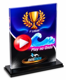 TROFÉU CLÁSSICO - IMPRESSÃO TOTAL - 15x21