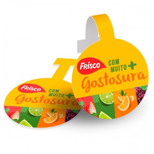 WOBBLER PERSONALIZADO - PACOTE COM 10 UNIDS
