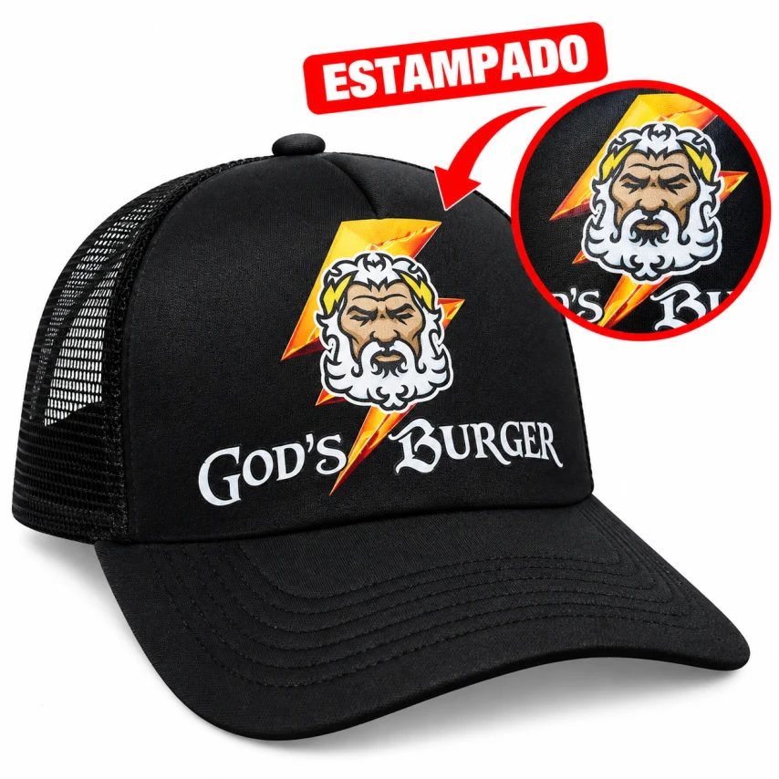 BONÉ TOP PERSONALIZADO - ESTAMPADO