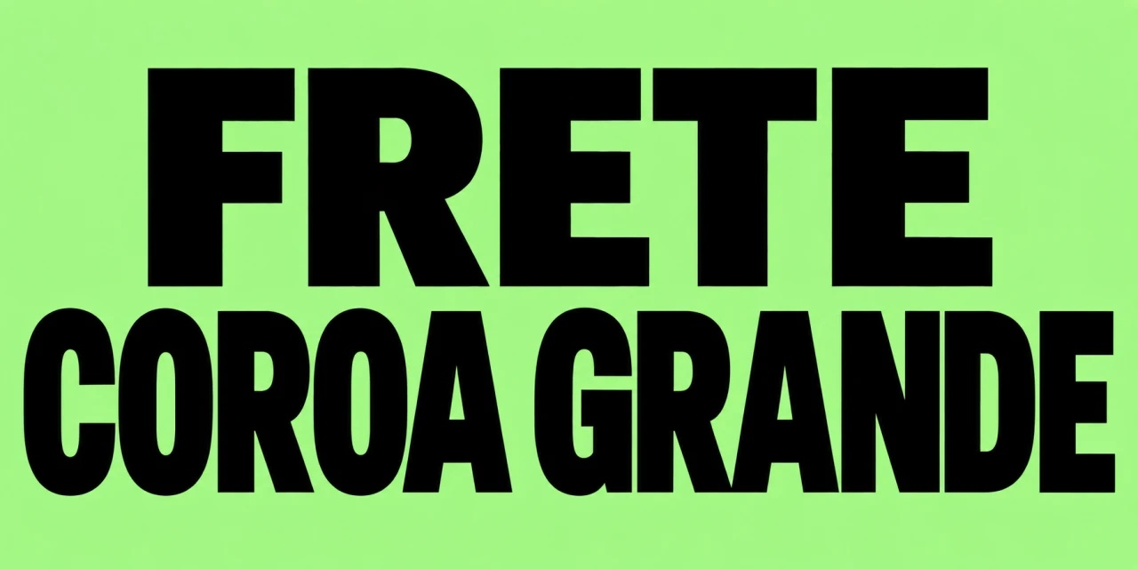 FRETE COROA GRANDE