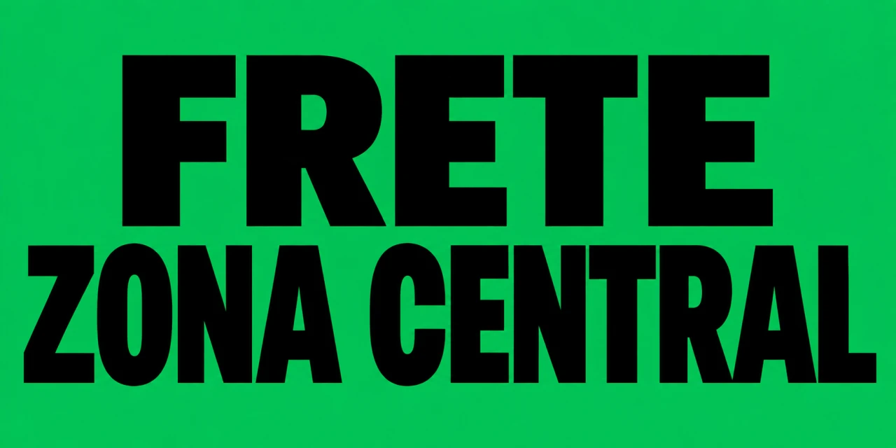 FRETE ZONA CENTRAL