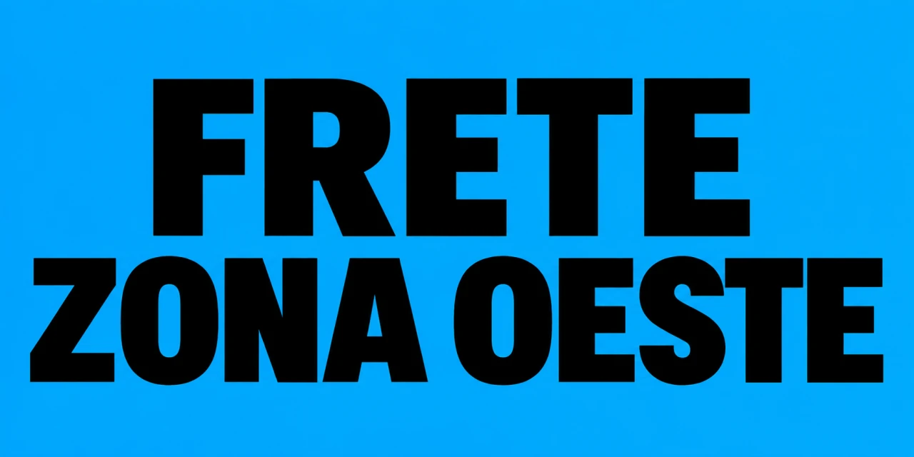 FRETE ZONA OESTE