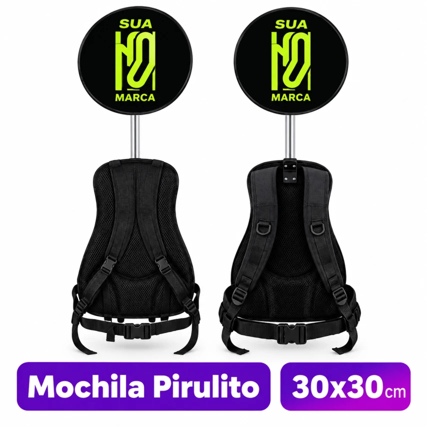 MOCHILA PIRULITO 4x4 - 30X30