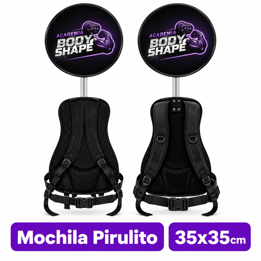 MOCHILA PIRULITO 4x4 - 35X35