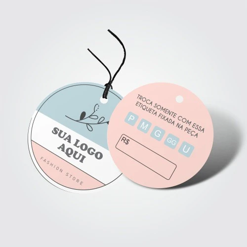 TAG REDONDA - 4,5 X 4,5 - 4X4