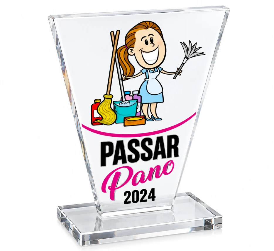 TROFÉU BÁSICO IMPRESSO - 10X15 - PERSONALIZADO